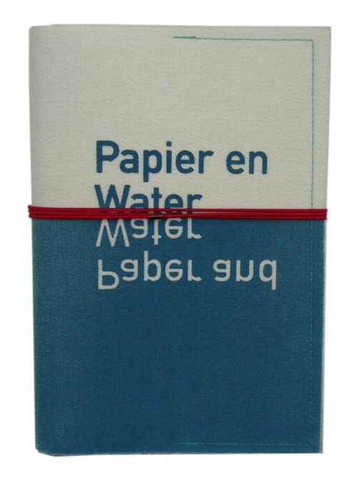 Papier en water | Uitgave Papier Biënnale 2000 omslag